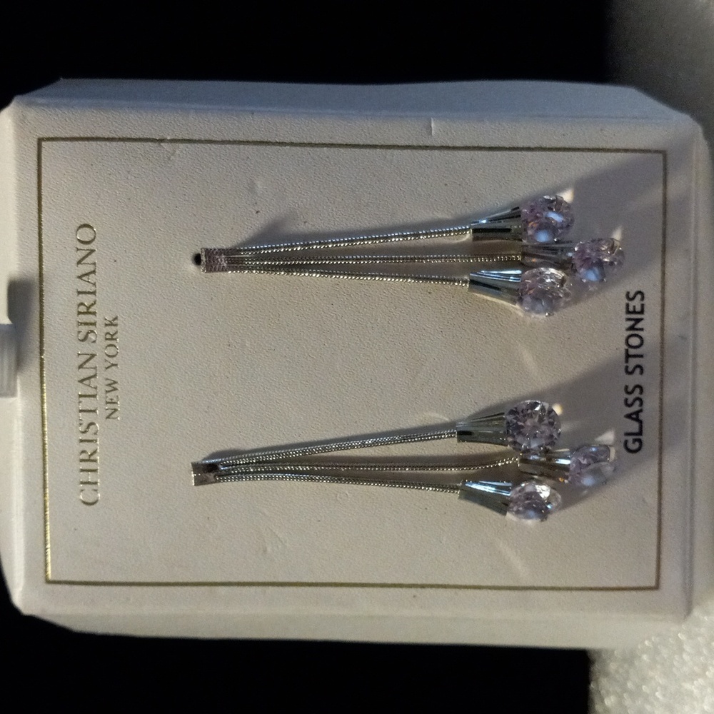 Christian Siriano chandaleir earrings